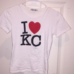 Women’s Riflessi I ❤️ KC Shirt